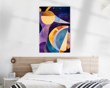 Abstract space art by Poster Art Shop
