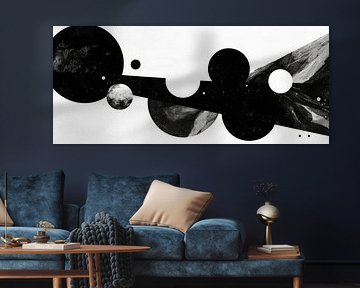 Abstract space shapes by Poster Art Shop