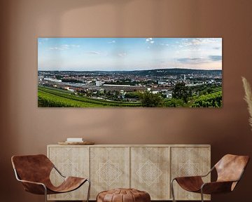 Würzburg - Stadspanorama van Frank Herrmann