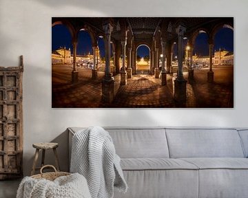 Plaza de España in Seville by Voss photography