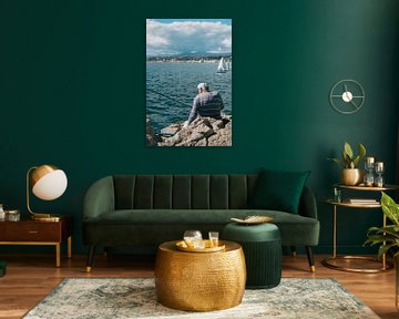Rest and Reflection on the Côte d'Azur by Cristina Cozari