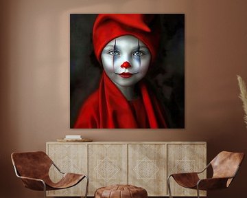 Cute little harlequin by Lauri Creates