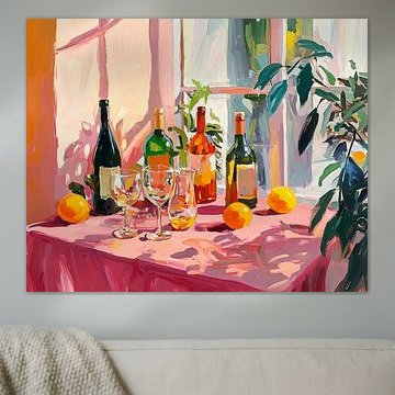 Nature morte joyeuse sur Dream Drip