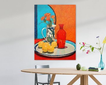 Still Life in Bright Colors van J.O. Han