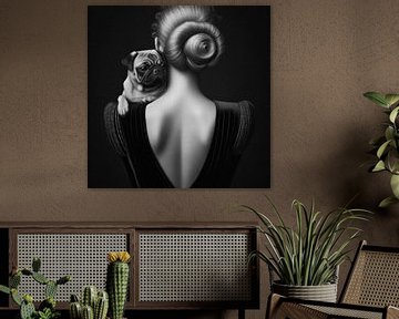 Lady and the Pug by J.O. Han