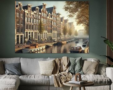 Amsterdam canals scene! by Jaap Ros