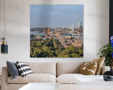 Skyline Rotterdam (vierkant)