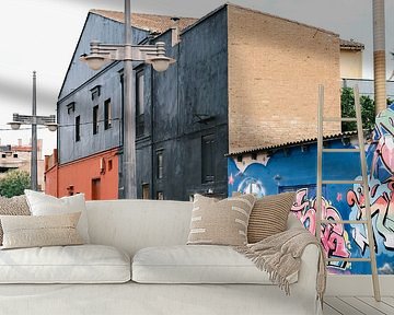 Graffiti kunst in Valencia // Spanje // Reis- en Straatfotografie van Diana van Neck Photography