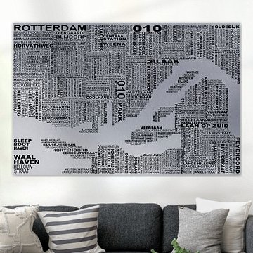 Map of Rotterdam by Stef van Campen