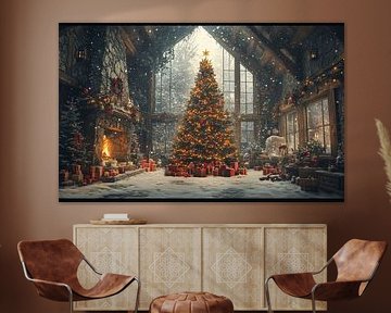 Kerst Hut Interieur