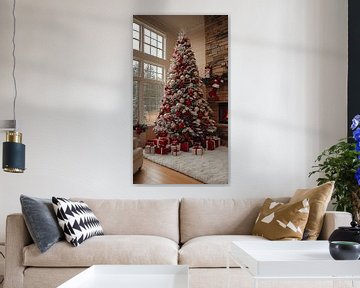 Weihnachtsbaum & Kamin