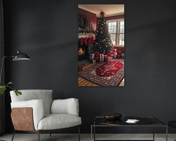 Christmas Tree & Fireplace