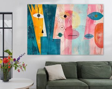 Abstract kunst Picasso art van Kunst Kriebels
