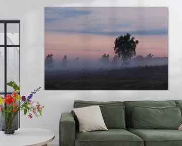 Zonsopkomst op de heide.5 van Daniëlle Eibrink Jansen