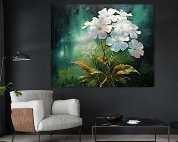 Phlox Schilderij van I ❤ Bloemen