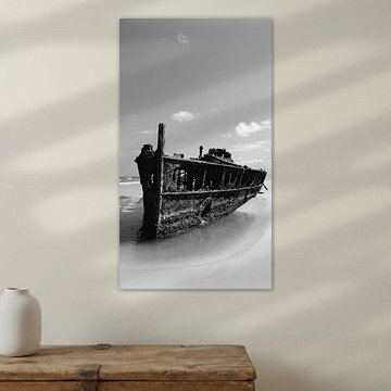 The wreck on Fraser Island by Amelie