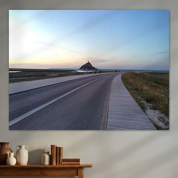 Dam naar Mont Saint-Michel