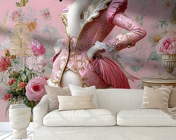 Flamingo op zoek naar een bruid