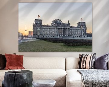Reichstag Berlin am Morgen von Patrice von Collani