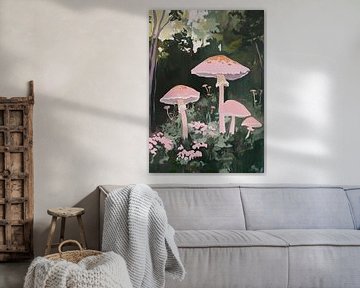 Mushroom Mushrooms Forest I