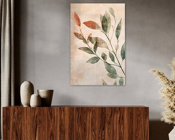 Botanische print met bladeren van Imperial Art House