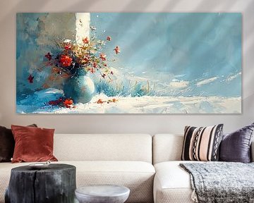 Winter Stilleven van Kunst Kriebels