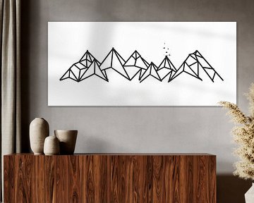 Moderne Linienführung von ARTEO Gemälde