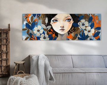 Vrouwen Schilderij van Kunst Kriebels