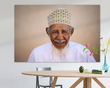 Portrait in Nizwa - Oman by Paula Romein