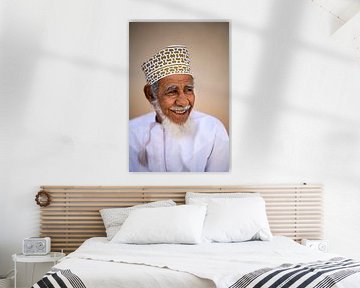 Portrait in Nizwa - Oman by Paula Romein