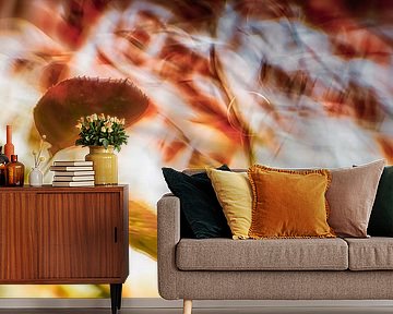 Herfstbladeren in magisch licht van Nicc Koch