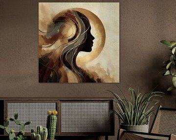 Cirkel Woman van FoXo Art