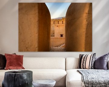 Nizwa Fort in Oman van Paula Romein