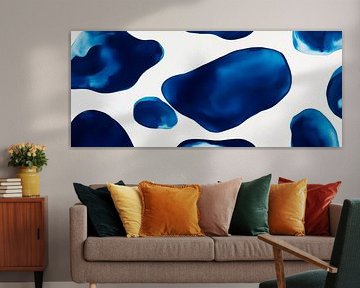 Blue patterns by Poster Art Shop