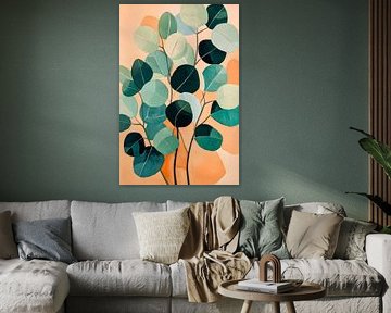 Blätter Arrangement von Poster Art Shop