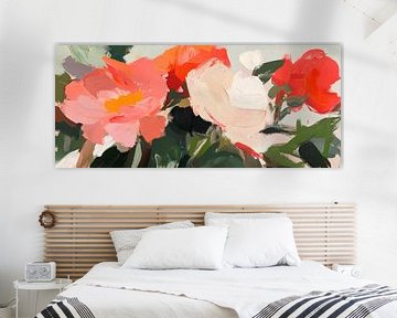 Blooming flowers by Poster Art Shop
