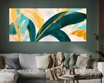 Bladeren kunst van Poster Art Shop
