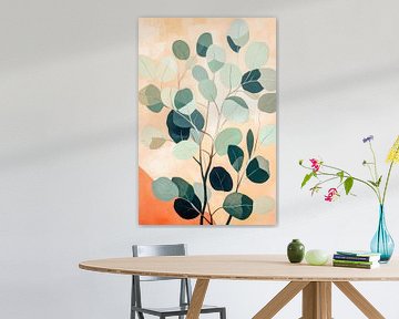Bladeren kunstwerk van Poster Art Shop