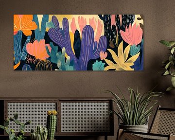 Kleurrijke flora van Poster Art Shop