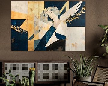 Ange en bleu sur Poster Art Shop