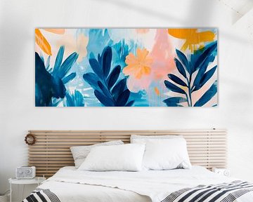 Colourful leaves by Poster Art Shop