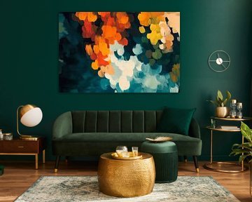 Colourful abstraction by Poster Art Shop