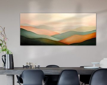 Fantasielandschap van Poster Art Shop