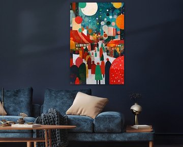Fantasy city by Poster Art Shop