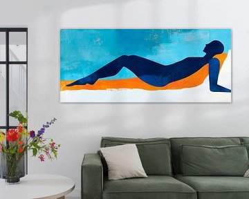 Ontspannend silhouet