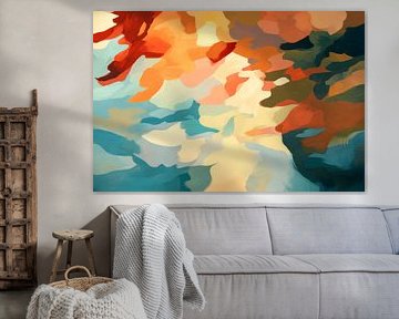 Kleurrijke reflectie