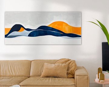 Colourful landscape by Poster Art Shop