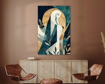 Élégance féminine sur Poster Art Shop