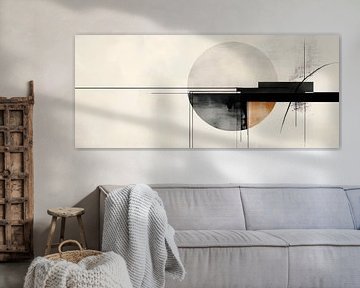 Abstracte samenstelling van Poster Art Shop