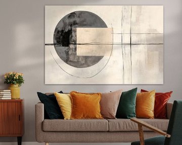 Geometrische harmonie van Poster Art Shop
